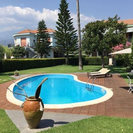 Villa Con Piscina Esclusiva Vista Etna Mascali Bagian luar foto