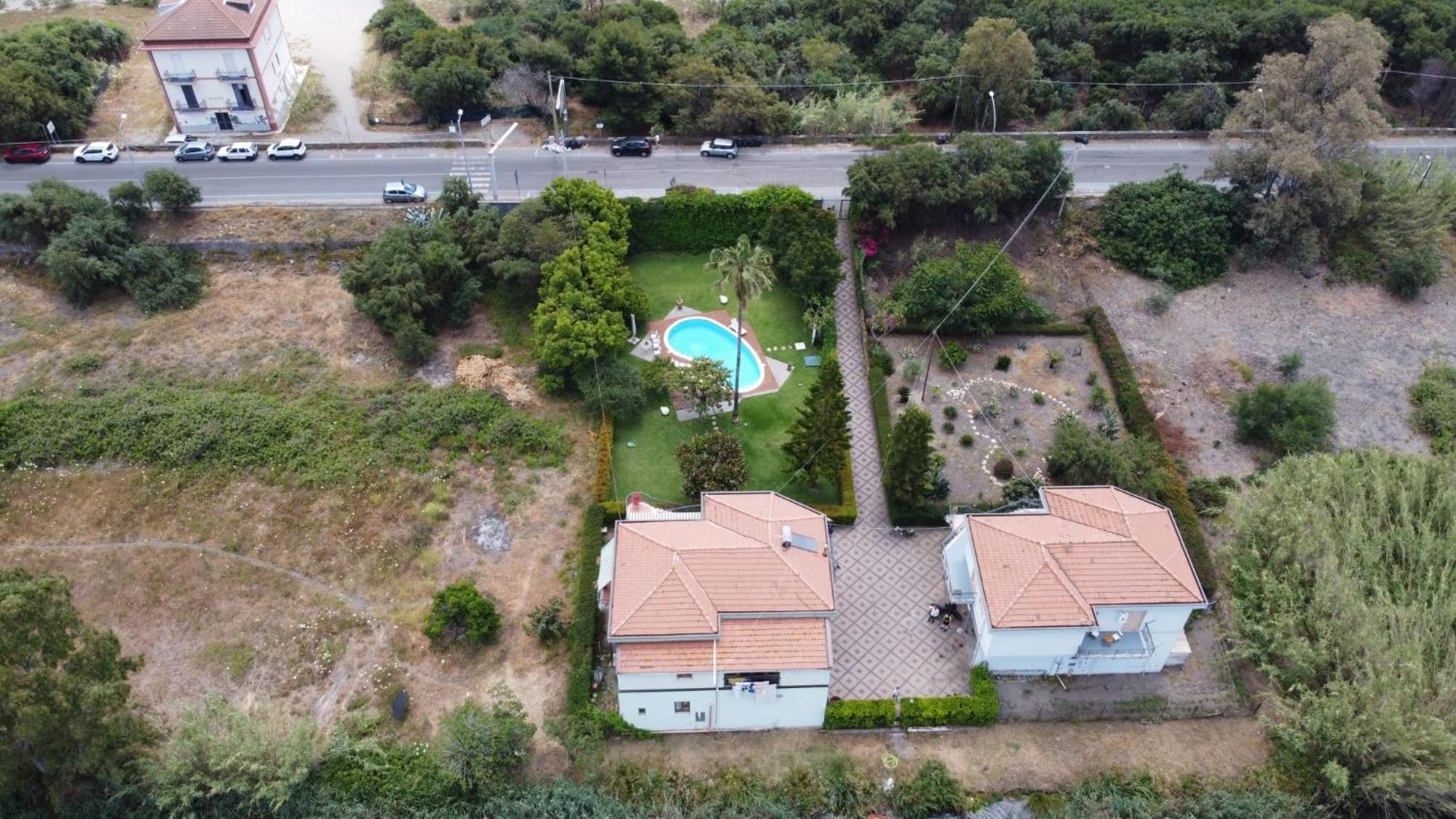 Villa Con Piscina Esclusiva Vista Etna Mascali Bagian luar foto