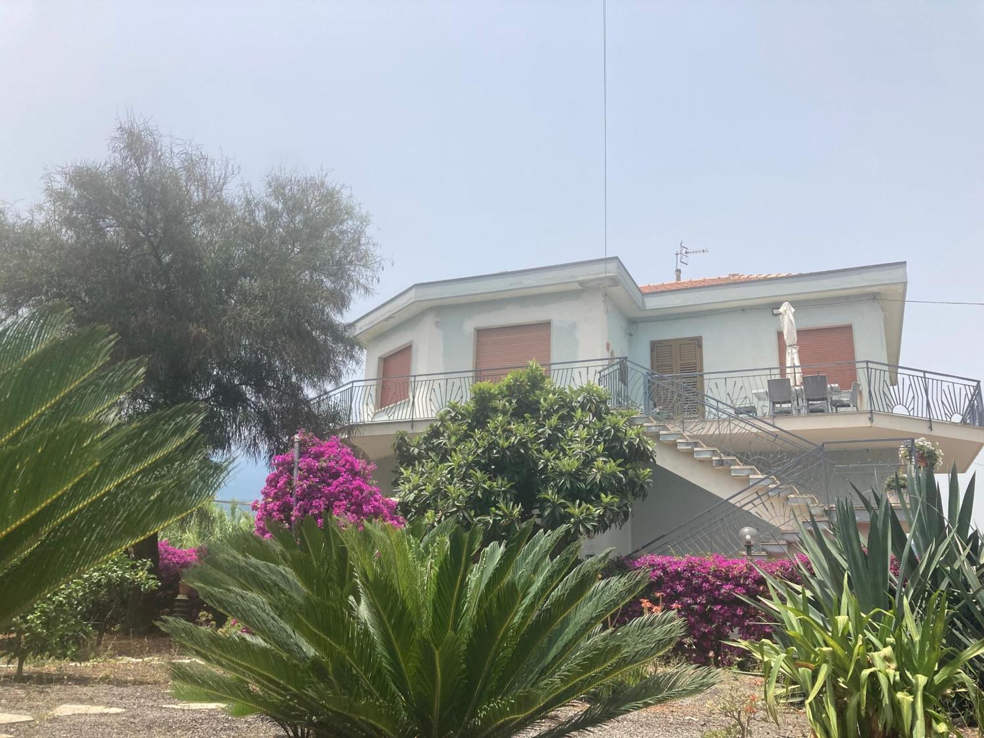 Villa Con Piscina Esclusiva Vista Etna Mascali Bagian luar foto