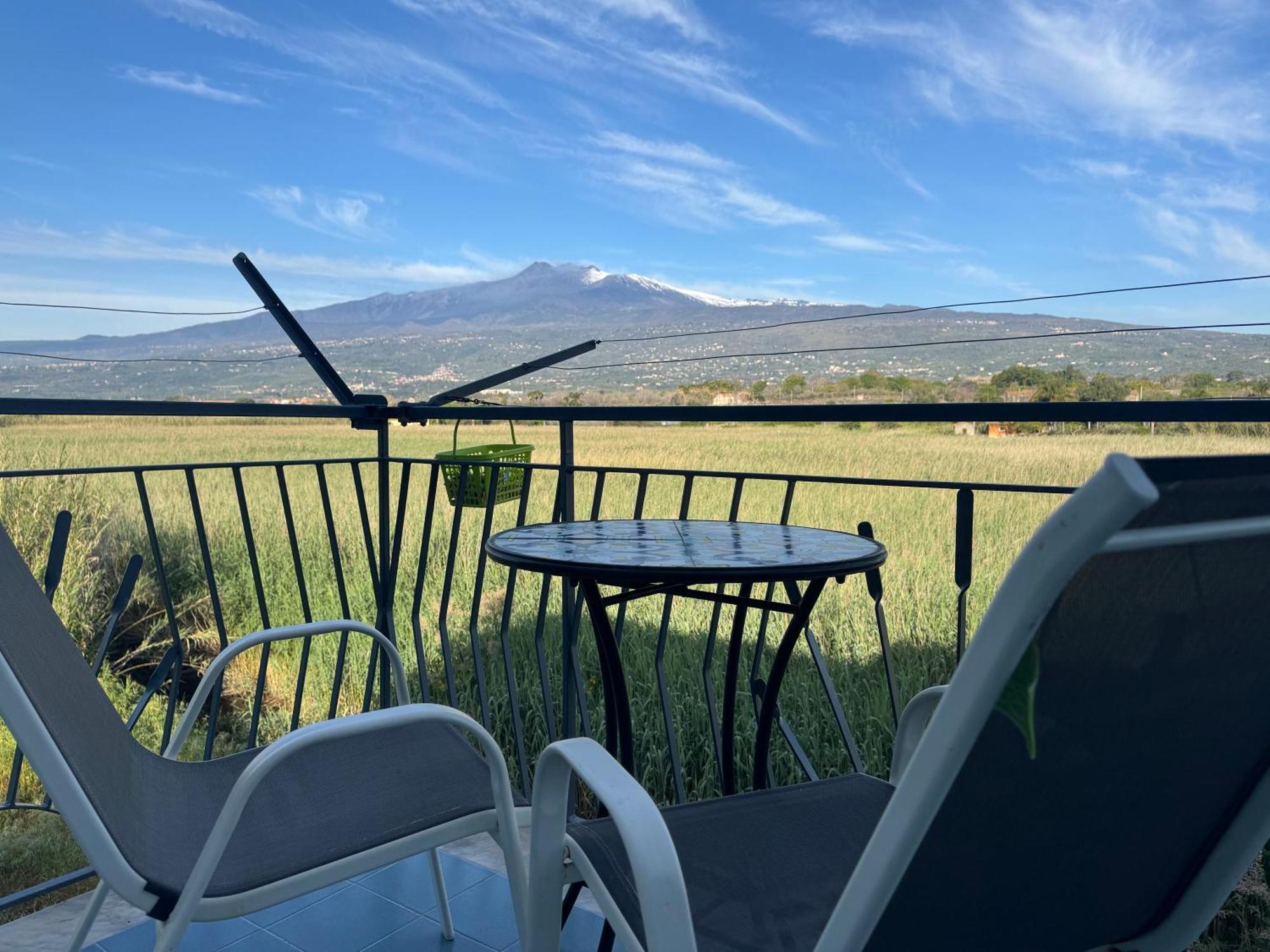 Villa Con Piscina Esclusiva Vista Etna Mascali Bagian luar foto